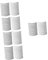 WOONEKY 5sets Lash Strips Self-adhesive Glue Ideal for Busy Women (10 Strips/box) 2boxes*5
