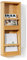 KHLMSRXJ Zeitschriftenständer aus Holz mit Einer/Zwei Ebenen, Mehrzweck-Zeitschriftensammler zur Wandmontage, für Badezimmer, Wohnzimmer, Home-Office-Organisation (Farbe: Eiche, Größe: Dopp