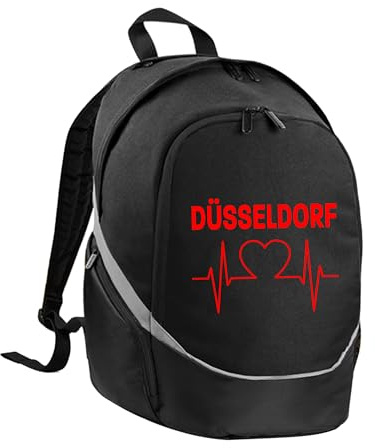 multifanshop Rucksack - Düsseldorf - Herzschlag