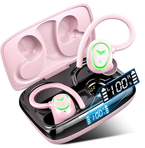 Ltinist Bluetooth 5.3 Headphones Wireless Headphones with Deep Bass, New Mini Bluetooth Earphones in Ear