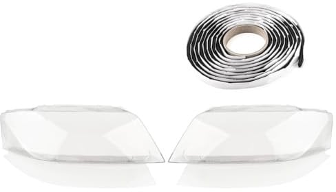 LST 2x Scheinwerferglas Streuscheibe Halogen Xenon links rechts Set kompatibel mit Audi A6 4B2 4B5 C5 Avant Limousine 1997-2001