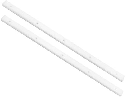 perfk 2X Table Saw Runner Crosscut Sled for Table Saw Replacement 43cm Rib Bones Rails Table Saw Sliding Track for Taper Jig
