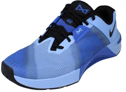 Nike Men's Metcon 10 Cross Trainer, Aluminum/Black/Comet Blue, 8 UK
