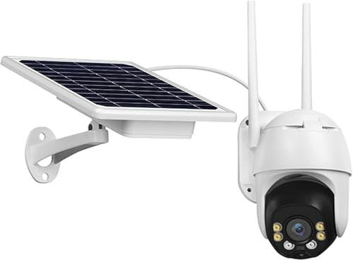 Ptz Faire Pivoter La Caméra 1080p Zoom 4g Sim Audio Bidirectionnel AI Suivi Automatique Caméra sans Fil Vidéo IR Extérieure Caméra De Sécurité Domestique, 4g 64g Ram