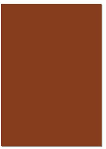 Tonkarton 220g/m², 50x70cm, 25 Bogen, schokobraun