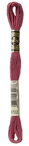 DMC 6-Strand Embroidery Cotton Floss, Medium Shell Pink