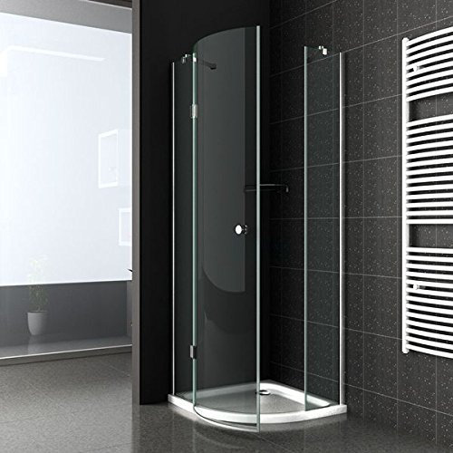 Art-of-Baan – Glass Shower Enclosure, Shower Cubicle + Anti Slip Shower Tray And Waste 190X100X100 cm with Lotus Effect