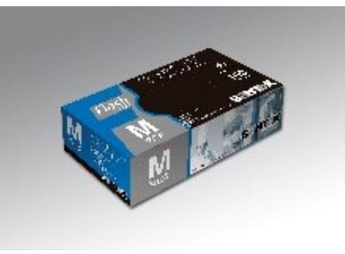 Santex - Guante Nitrilo Negro Flash T-M Gd23