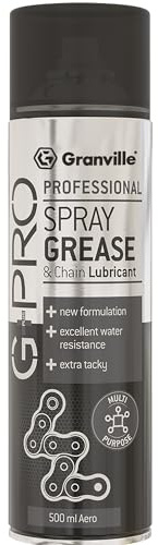 Granville G+Pro Spray Grease & Chain Lubricant 500ml