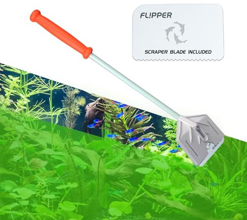 FL!PPER Platinum Manueller Schaber für Aquarien, Glas und Acryl, 45,7 cm