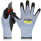 DEX FIT Level 5 Schnittschutzhandschuhe Cru553; 3D-Komfort-Passform, Fester Griff, Dünn und Leicht, Touchscreen-Kompatibel, Langlebig, Atmungsaktiv und Kühl, Waschbar; Blau L (9) 1 Paar