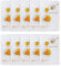 [10 Stücke] EUNYUL Daily Care Gesichtsmasken-Packung Honig 22 ml x 10 Stück Koreanische Hautpflege Hypoallergenes Tencel-Blatt & natürliche Inhaltsstoffe