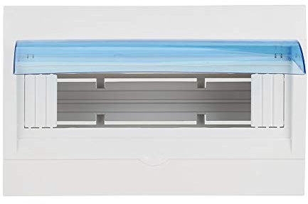 1 Pièces Boîte De Protection De Distribution En Plastique Couvercle Transparent Boîte De Protection De Distribution Électrique D'Alimentation Pour Disjoncteur 9-12 Voies Intérieur Sur Le Mur