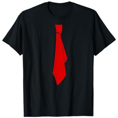 Tuxedo Funny Krawatte Scherzo Kleid elegant T-Shirt