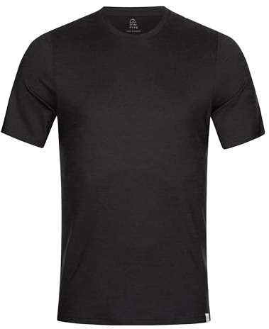 TOM FYFE Premium Merino T-Shirt Slim Fit - Oeko-TEX® Zertifiziert - 100% Merinowolle Herren Kurzarm Shirt - feuchtigkeitsregulierend, atmungsaktiv, geruchshemmend – Made in Europe
