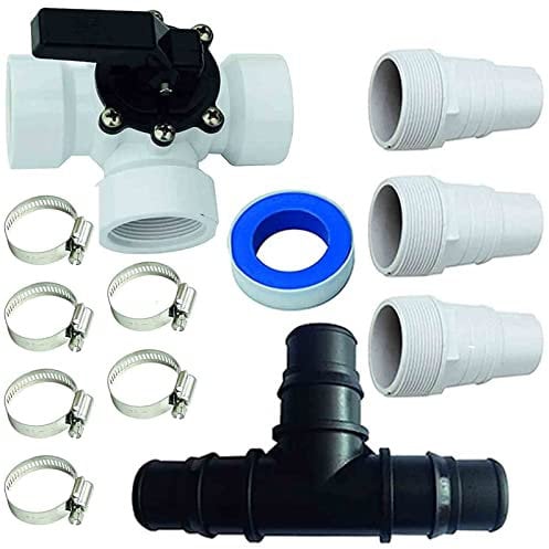 Meinpool24.de Bypass-Set mit 3-Wege-Ventil, Anschluss Ø 32/38 mm, 060045MP