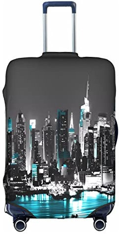 New York Paintings Trolley Reisekoffer – hohe Elastizität mit Reißverschluss, Größe XL, geeignet für 45,7-81,3 cm (18-32 Zoll) Trolley-Koffer