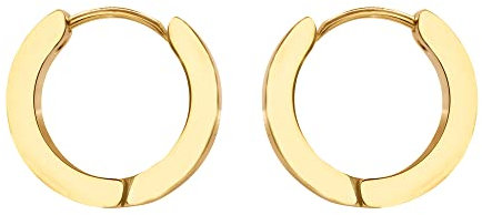 Heideman Ohrringe Herren Marlon aus Edelstahl gold farbend Ohrstecker für Männer