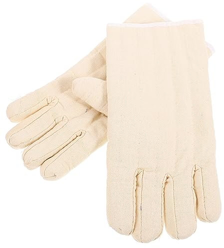 NAMOARLY 1par Guantes De Cocina Resistentes Al Calor Guantes De Protección Para Hornear y Cocinar Aislantes Térmicos Diseño Antideslizante Material De Lona Reforzada Para Uso Profesional