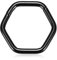 Septum Schmuck Septum Ringe Sechseck Septum Clicker Septum Nasenringe Schwarz Daith Conch Orbital Helix Piercing Schmuck Nasenringe Hoops Daith Knorpel Conch Helix Ohrringe Septum Piercing 16G 8mm