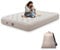 ZODAS Blow up Mattress, Inflatable JUST One-click, 2024 Air Mattress Small Double, Air Bed Double Airbed with Built in Pump Electric Inflatable Mattress Self Inflating Bed Blow up, 190x125x20cm