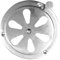 Inossidabile Piastra Di Ventilazione, Rosetta di Ventilazione in Acciaio Inox, Griglia Ventilazione Regolabile, Griglia di Ventilazione Richiudibile, 125 mm lamiera di Ventilazione in Acciaio Inox