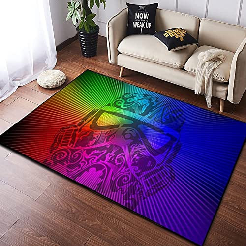 MUICIN Bereich Teppich Star Wars Wohnzimmer Teppich Schlafzimmer Wohnzimmer Teppich Soft Flannel Home Küche Fußmatten.,140 * 200cm