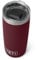 YETI Rambler 10 oz Tumbler, Stainless Steel, Vacuum Insulated with MagSlider Lid, Wild Vine Red