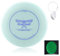 Ultimate frisbee disc 175g, ultimate frisbee profi, ultimate flugscheibe, Nachtfrisbee, Wird mit passender Frisbee-Schnalle für einfachen Transport geliefert, Sport,Strand,Freien Nachtspie（Grün）
