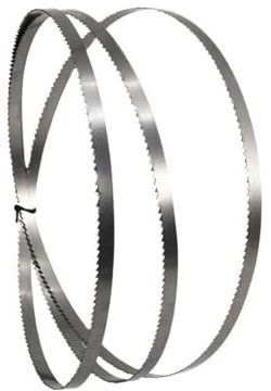 AUNANGLJSCS Sierra de Cinta portátil de 56-1/8 Pulgadas, Hojas de Sierra de Acero con Resorte de Carbono SK5 de 1/4 x 10 TPI, Hojas de Sierra de Cinta de Alta tenacidad