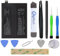 OnlyTech - Kit di riparazione Batteria Premium di Ricambio BLP829 per OnePlus 9-4500mAh - Qualità identica con 10 Strumenti e Adesivo