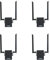 ISKDJBJG 4X H927 4G Router Wireless di Industriale 4G LTE CAT4 150Mbps Slot SIM Router WiFi Fino un 16 Utenti con 8 Antenne SMA-EU