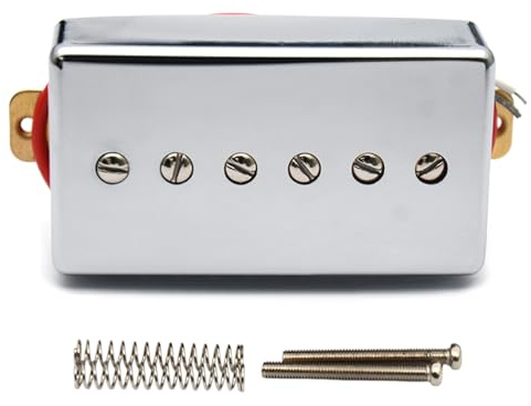 Double Coil Guitar Neck Pickup Humbucker Electric Guitar Neck Pickup Hardware Accessories Metal Texture Spacing