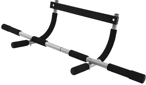 Door Pull Up Bar - Tubing Construction Training Bars, Upper Body Trainer, Hanging Door Exercise Equipment, Conditioning