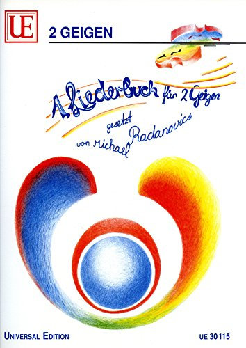 Liederbuch Fuer 2 Geigen. Violine
