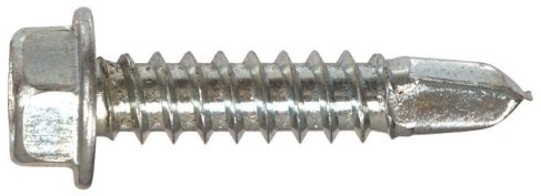 The Project Center 41550 10-16 x 3/4-Inch Hex Washer Head Drilling Screw