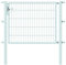 Alberts 647124 Einzeltor Flexo mit Zubehör | verschiedene Breiten und Höhen | feuerverzinkt | Breite 125 cm | Höhe 100 cm