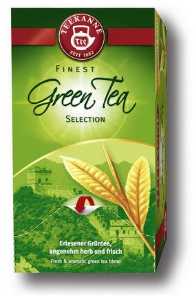 1x Tee FINEST GREEN TEA SELECTION von Teekanne -