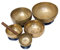 Klangschale 800g Messing Bronze Handgetrieben Meditation Klangheilung Esoterik