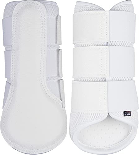 HKM 78801200 Gamasche -Breath, L, weiß