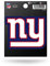 Rico Industries NFL Football New York Giants kurzer Sport-Aufkleber, 9,5 x 12,9 cm, gestanztes Team-Logo, kurzer Sport-Aufkleber