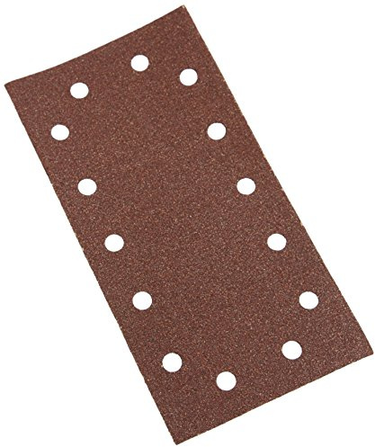Silverline 986461 Hook and Loop 1/2 Sheets Punched 10pk 60 Grit