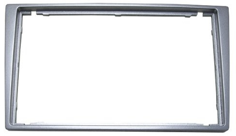 Doppel DIN Radioblende OPEL Corsa C,Combo,Omega B,Astra G,Vectra C,Meriva,Signum,Tigra,Agila,Vivaro, SUZUKI dunkelsilber