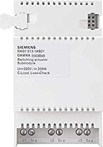 SIEMENS N 513 Schalter-Betätigungselement für N 512 11 oder N 562 11, Schaltaktoren-Hauptmodul N 513 11/3 x Gamma