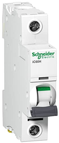 Schneider Electric A9F54116 iC60H 1 Module Single Pole Type C MCB 16A 10kA (C60HC116)