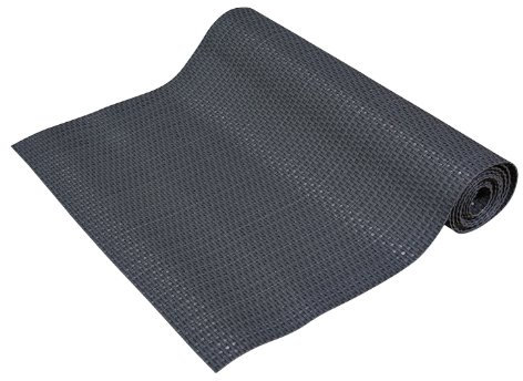 GARTENFREUDE Polyrattan Sichtschutz Balkon Matte Balkonsichtschutz Balkonblende Windschutz oder Zaun 3 x 0,75 m, zuschneidbar, inklusive Kabelbindern, anthrazit