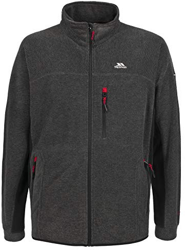 Trespass Mens Jynx Full Zip Fleece Jacket (M) (Black)
