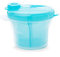 Milchpulver Portionierer Behälter - Baby Milchpulverspender - 100% BPA-frei (Blau)