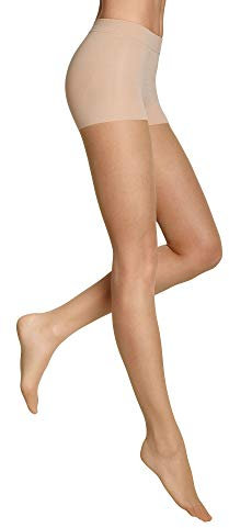 ITEM m6 - Strumpfhose mit Kompression für Damen, 15 DEN, Größe M, L1, CONTOURING TIGHTS, Powder