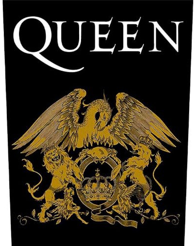 Rock Off Queen - Crest (Toppa Da Schiena) Merchandising Ufficiale